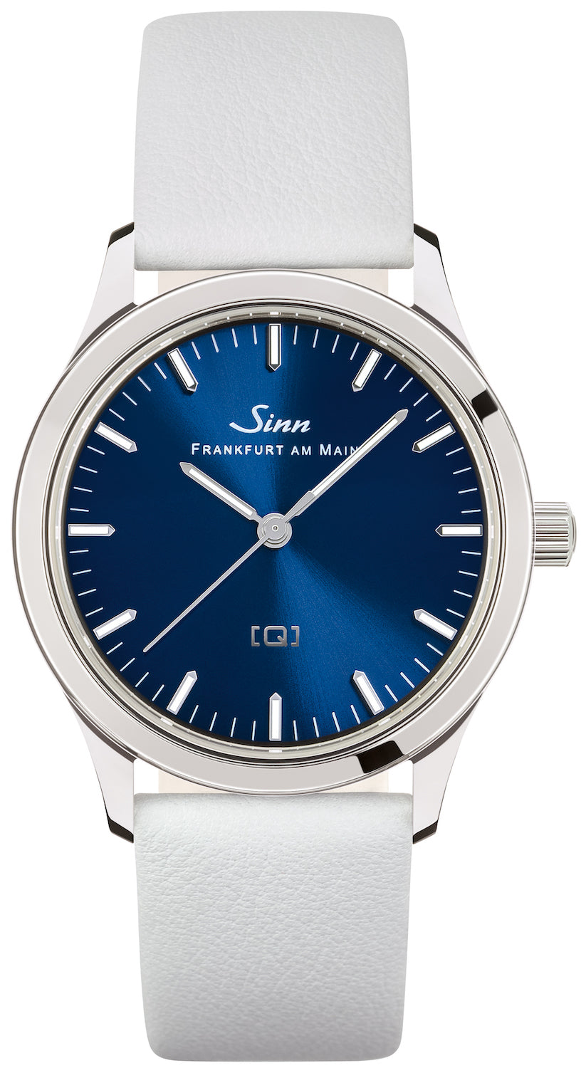 Sinn Watch 434 St B Ladies Leather White - Blue