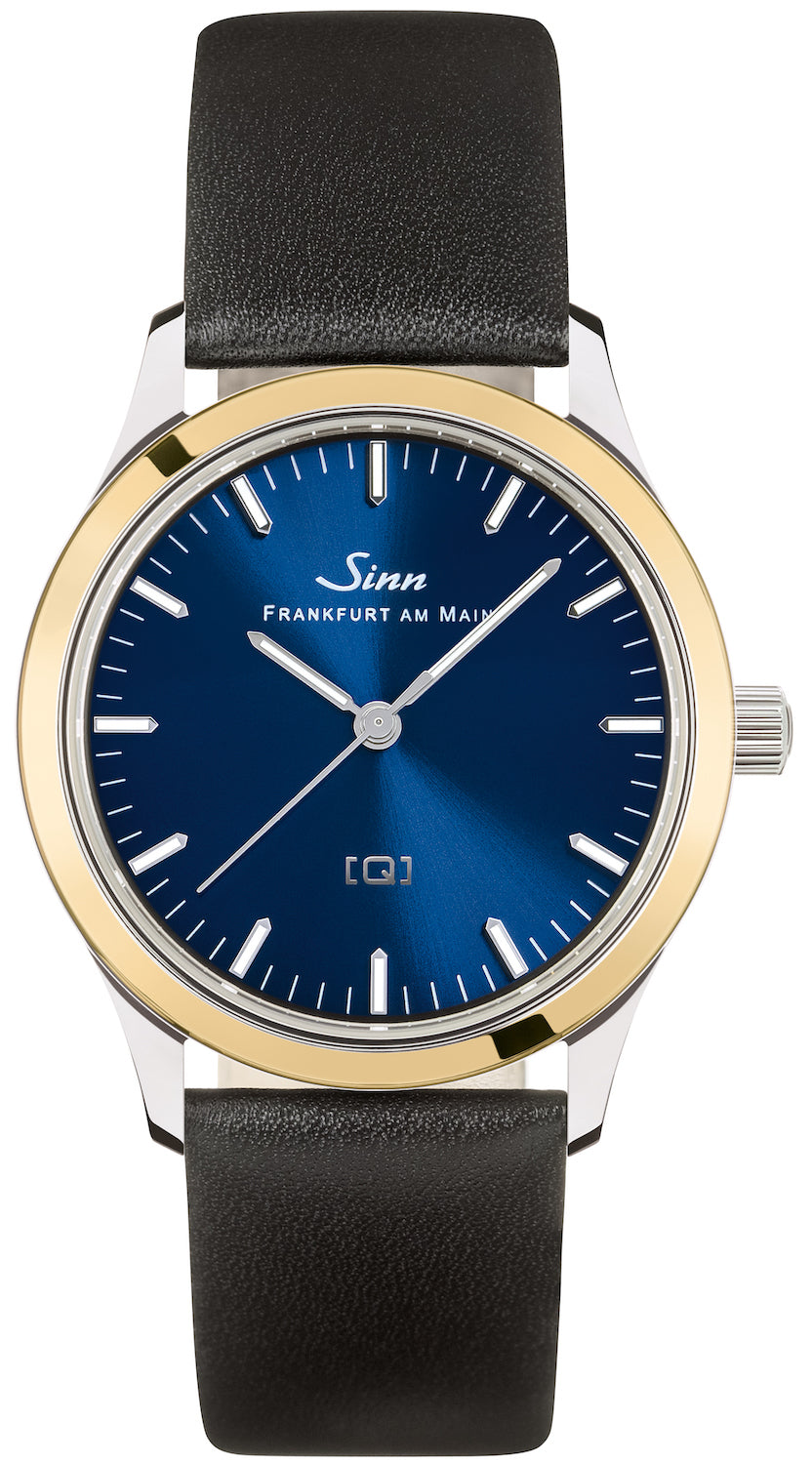 Sinn Watch 434 St GG B Ladies Leather Black - Blue