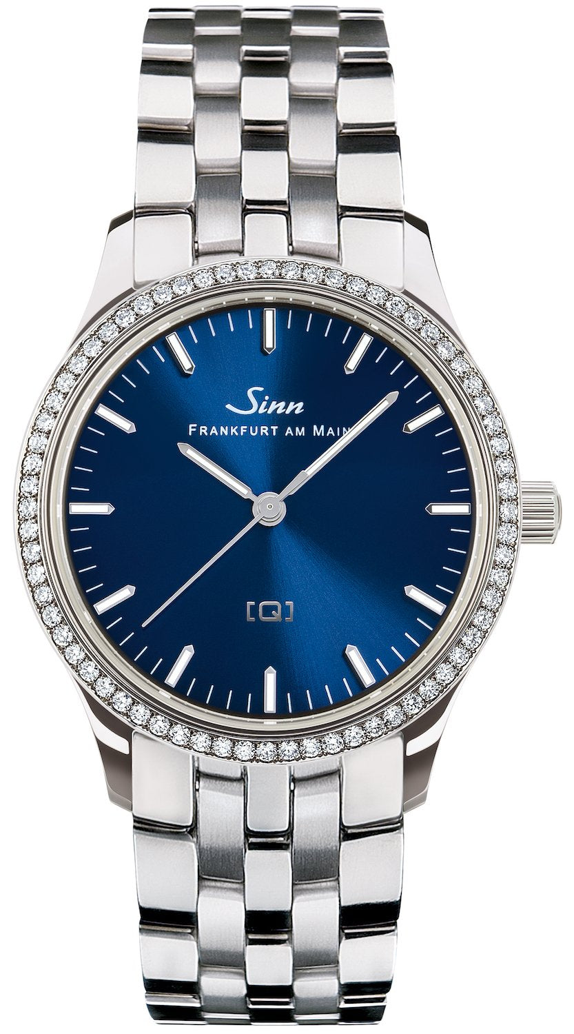 Sinn Watch 434 TW 68 WG B Ladies Fine Link Bracelet - Blue