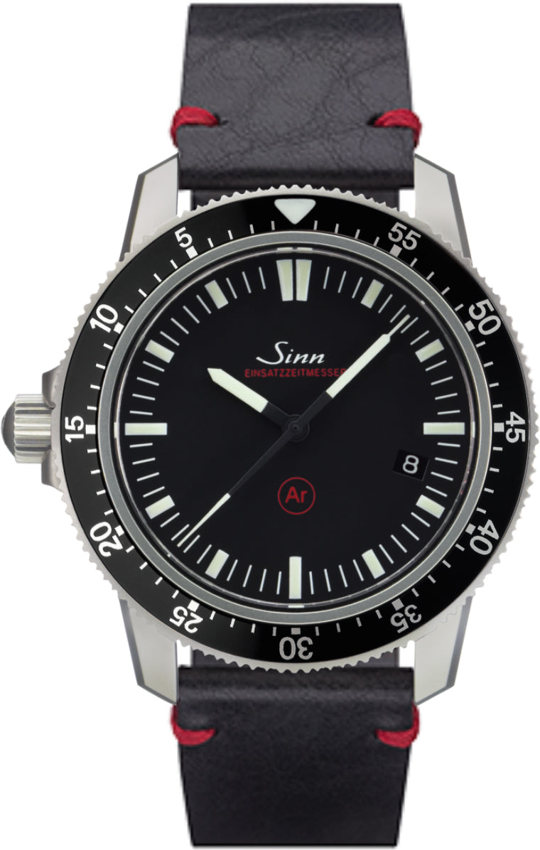 Sinn Watch EZM 3F Vintage Black With Red Seam