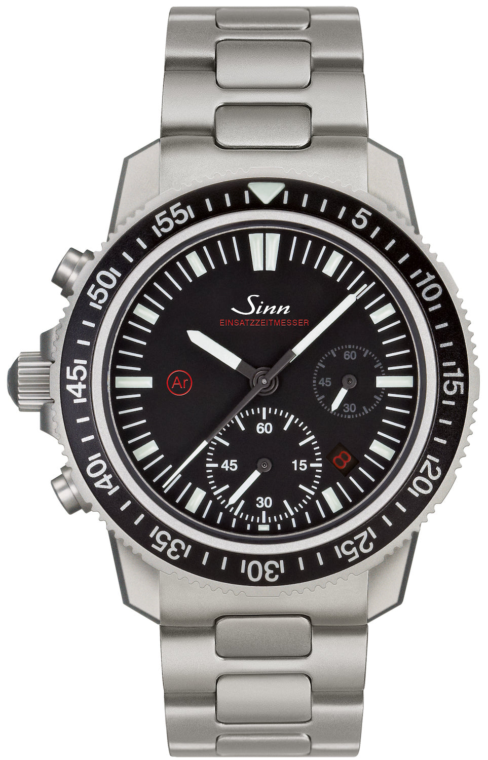 Sinn Watch EZM 13.1 H-link Bracelet - Black