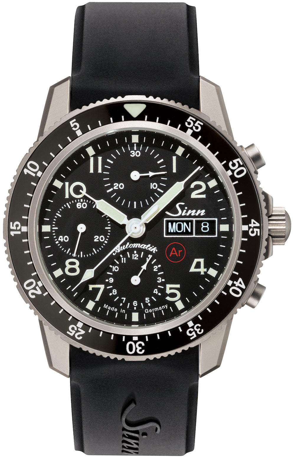 Sinn Watch 103 Ti Ar Titanium Silicone - Black
