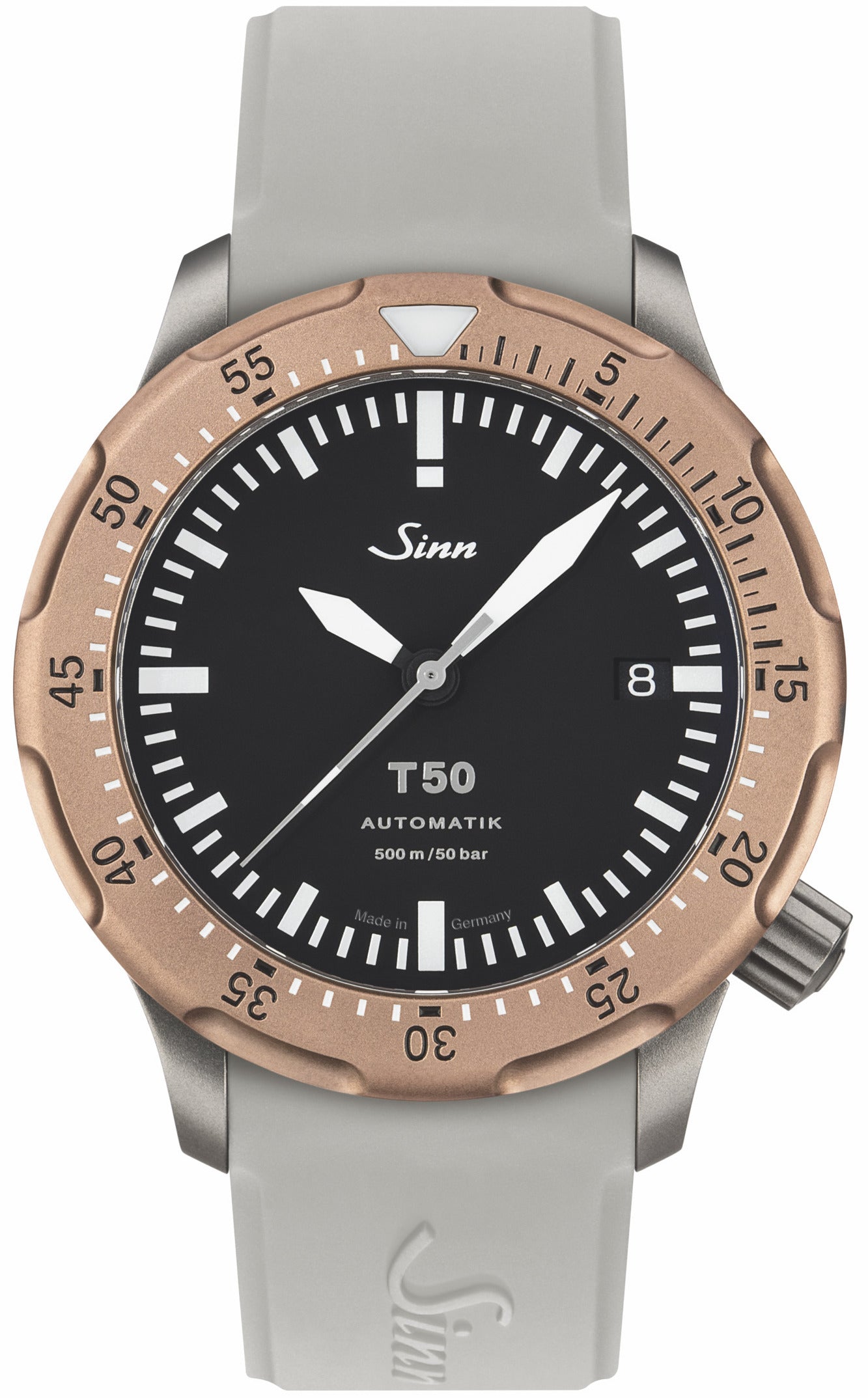 Sinn Watch T50 GBDR White Silicone