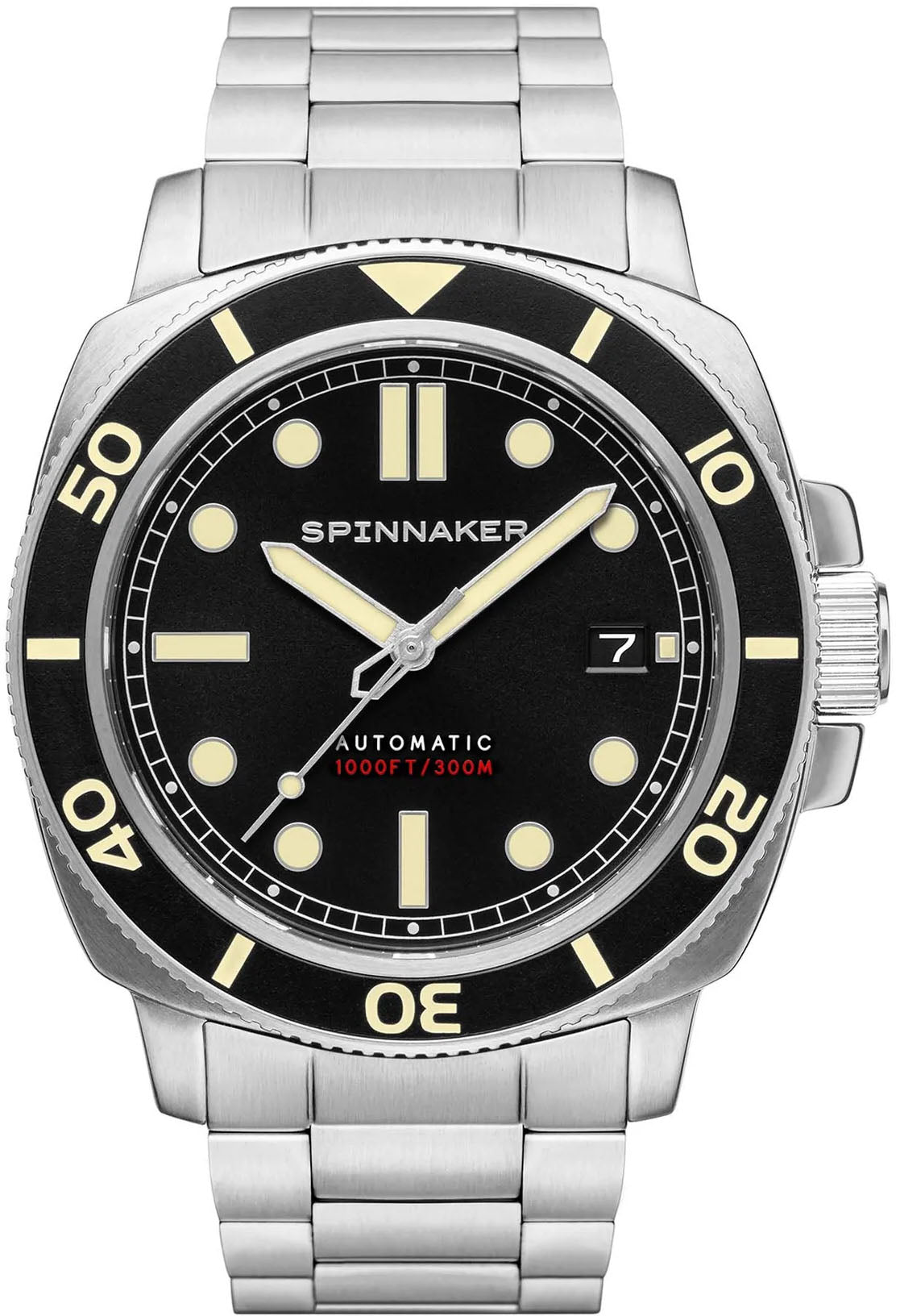 Spinnaker Watch Hull Mens - Black