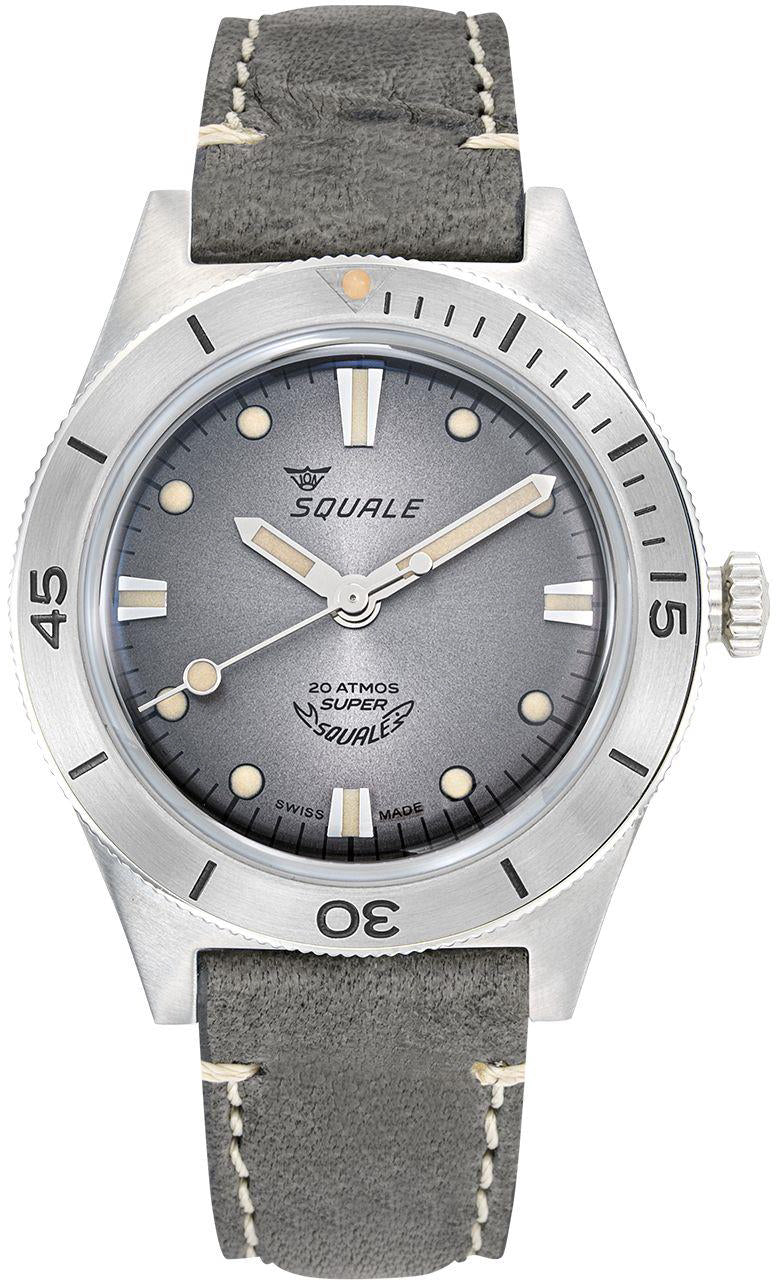 Squale Watch Supersquale Sunray Grey - Grey