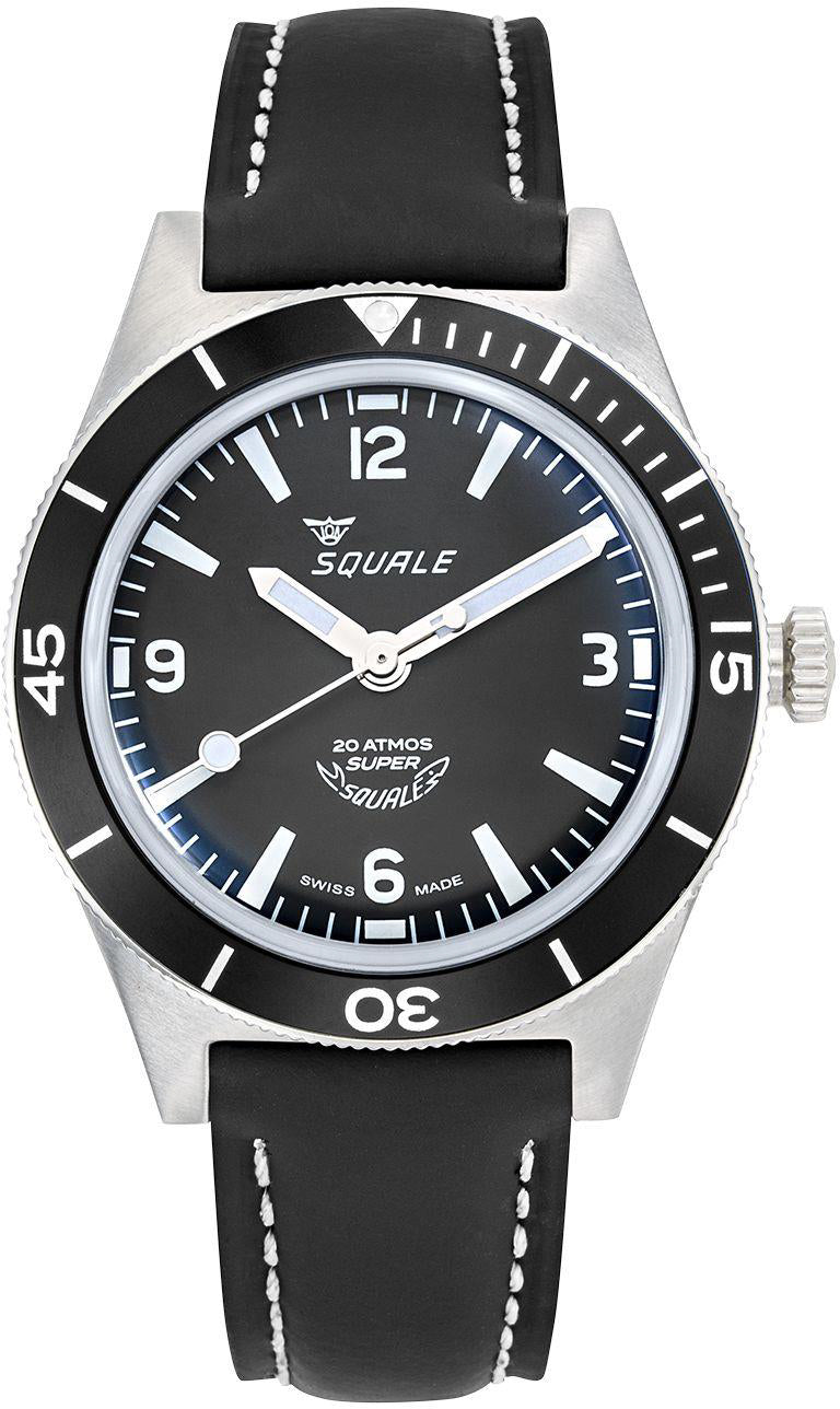 Squale Watch Supersquale Black - Black