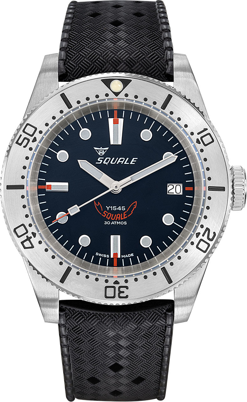 Squale Watch 1545 Steel Black