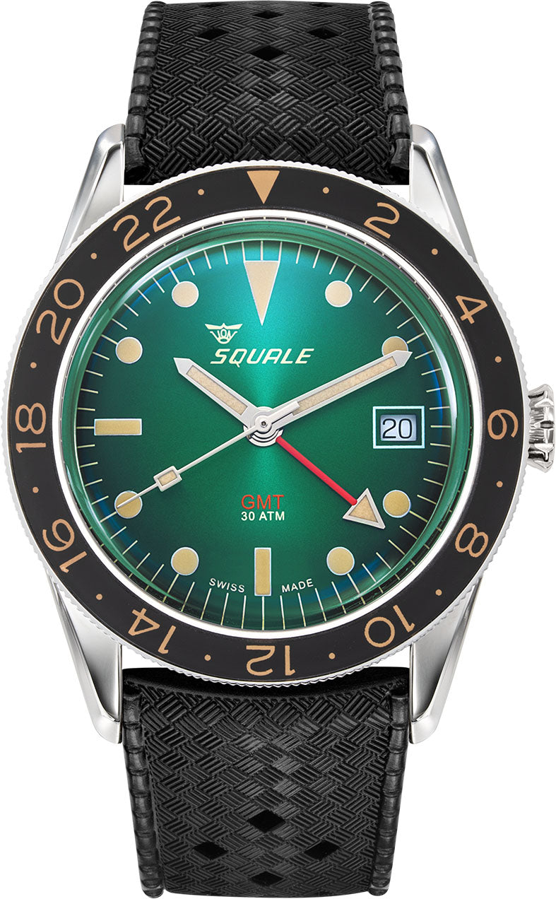 Squale Watch SUB-39 GMT Vintage Green