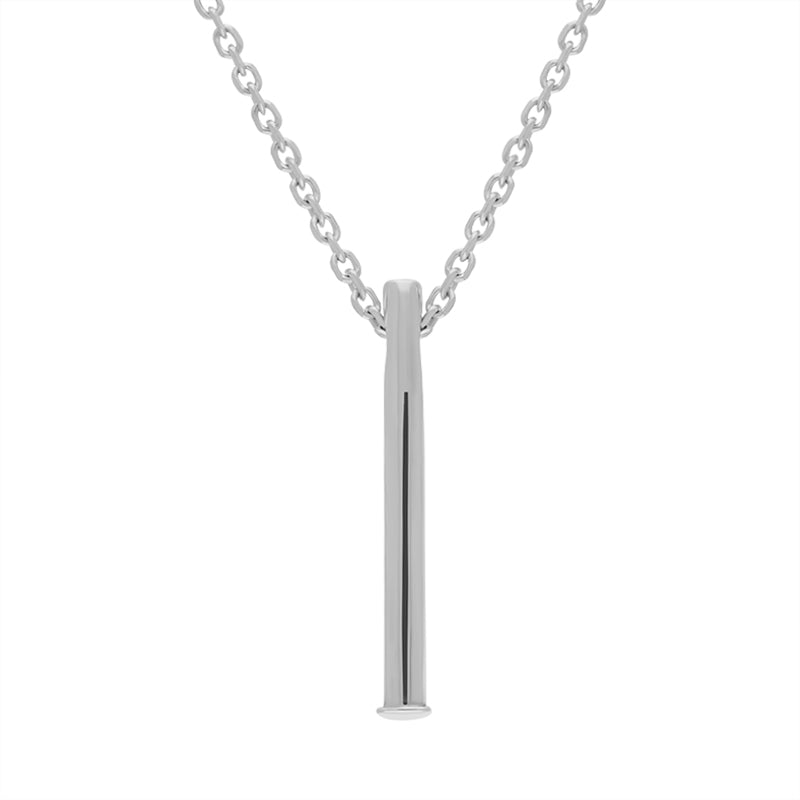 Sterling Silver Stepping Stones 28mm Medium Pendant for Four Charms - Silver