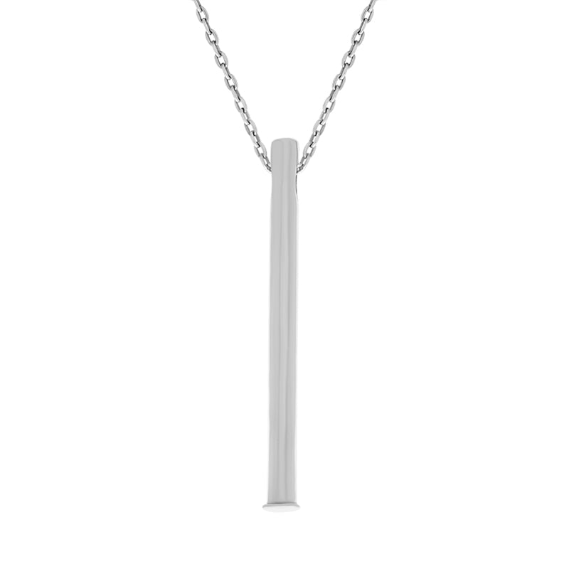 Sterling Silver Stepping Stones 34mm Large Pendant for Five Charms - Silver