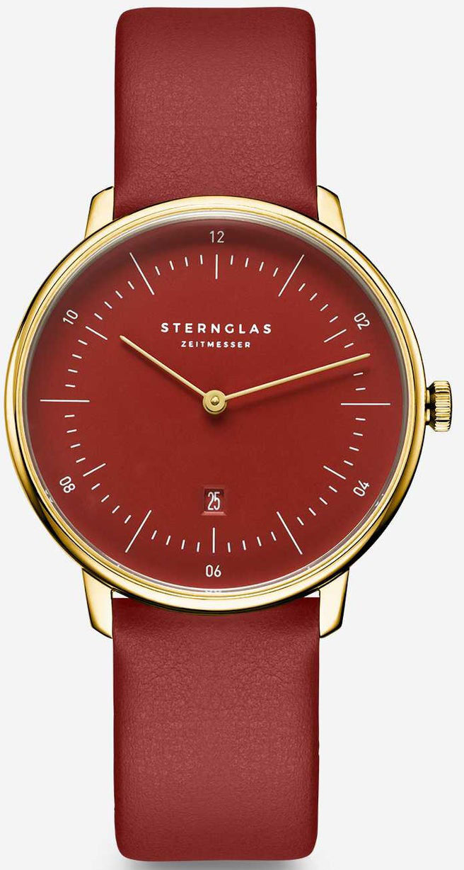 Sternglas Watch Naos XS Edition Flora Hibiskus