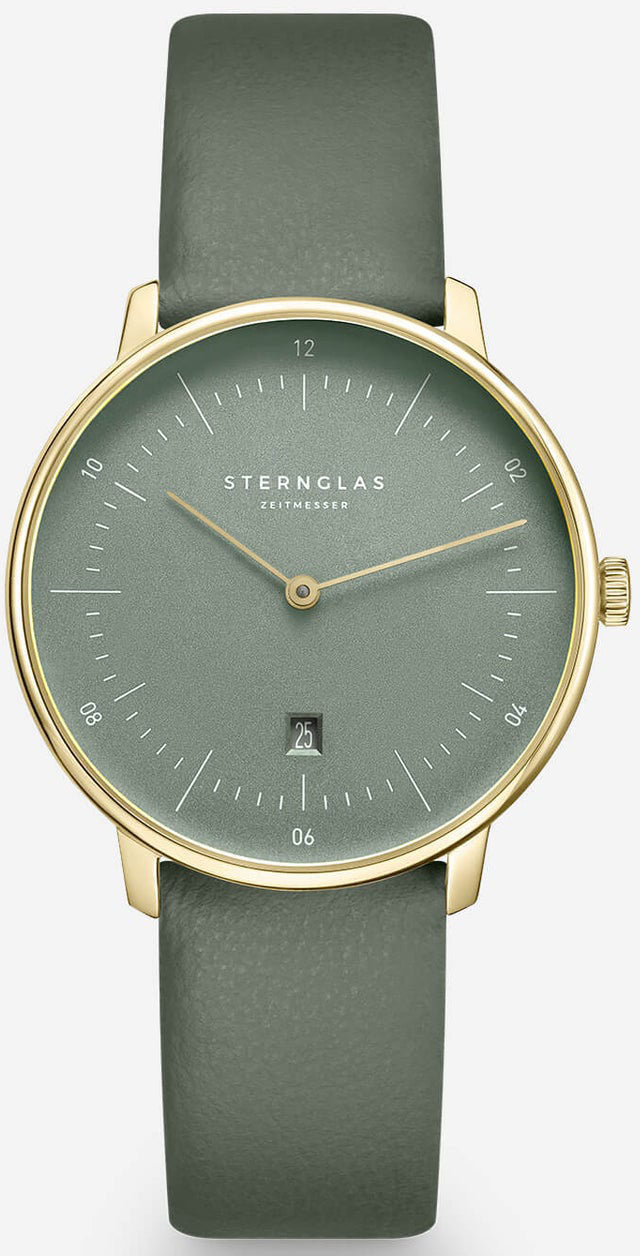 Sternglas Watch Naos XS Edition Flora Sage