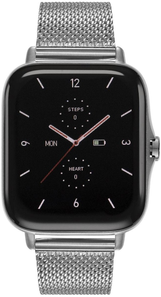 Storm Watch SM2 Smart Watch Mesh Silver - Black