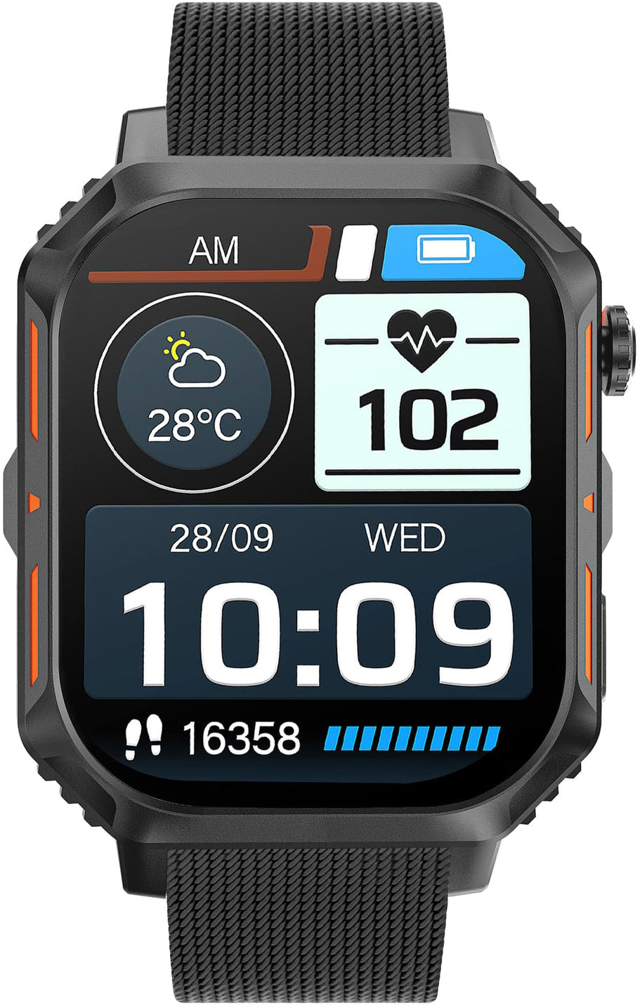 Storm Watch S-MAX Black Mesh