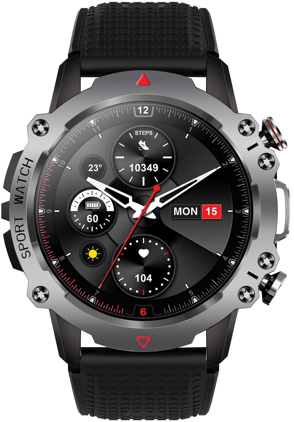Storm Watch S-HERO Smart Watch Titanium