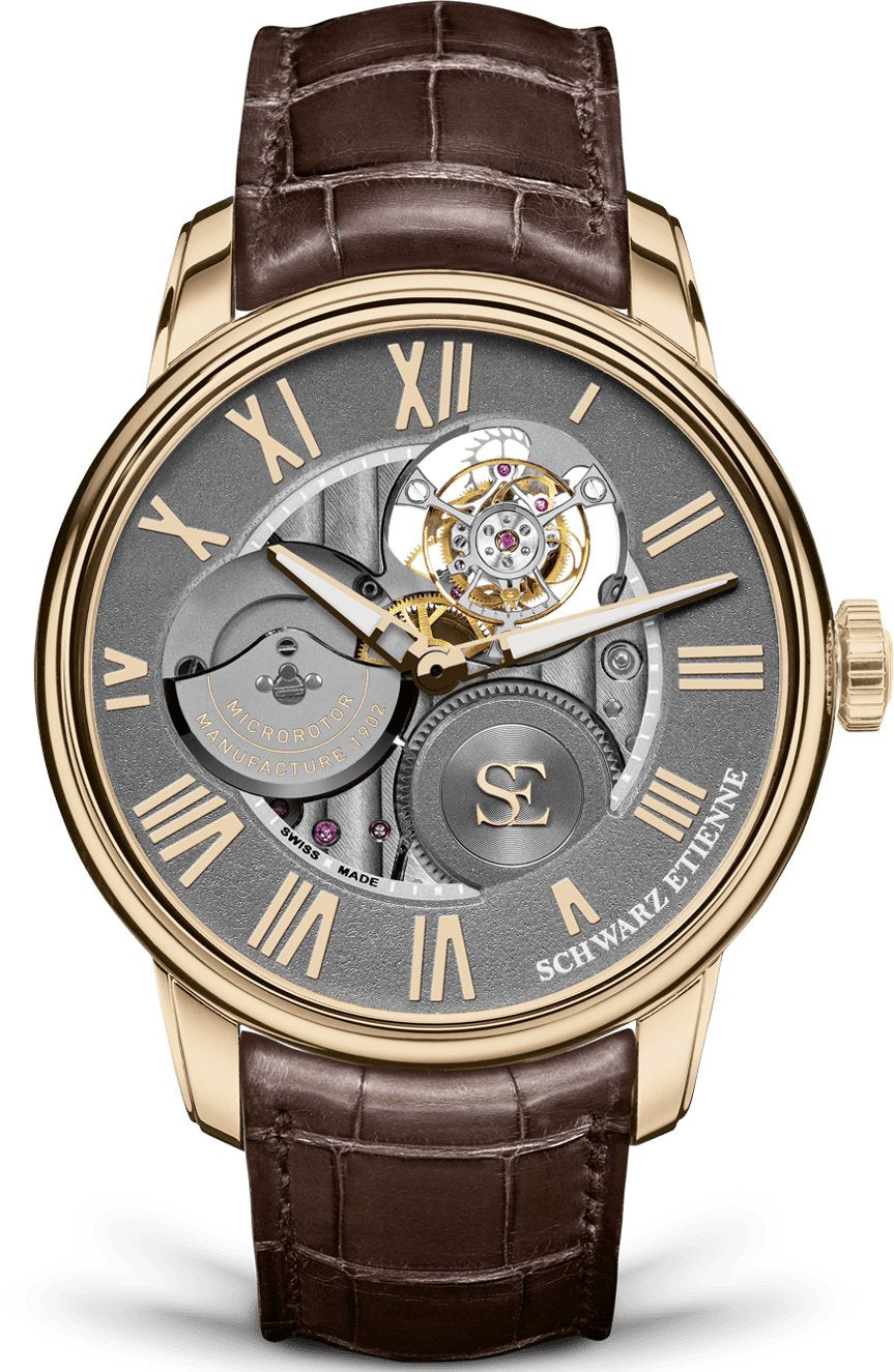 Schwarz Etienne Watch La Chaux De Fonds Tourbillon - Grey