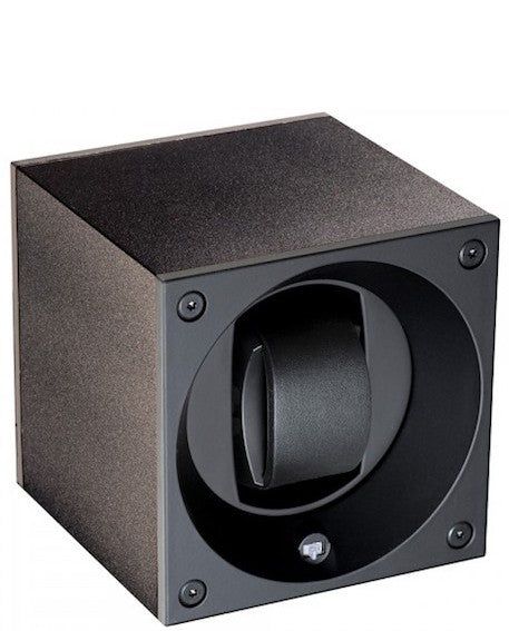 Swiss Kubik Watch Winder Single Black - Black