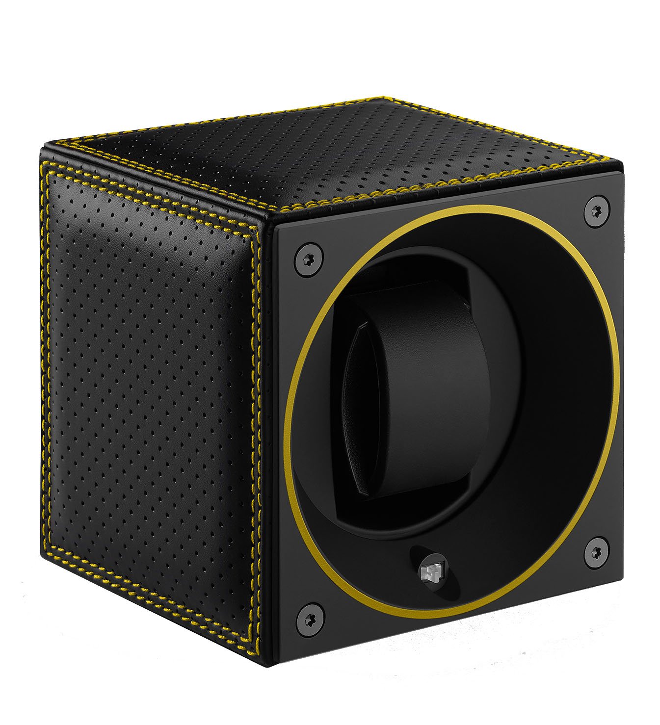 Swiss KubiK Watch Winder Single Racing Yellow - Yellow
