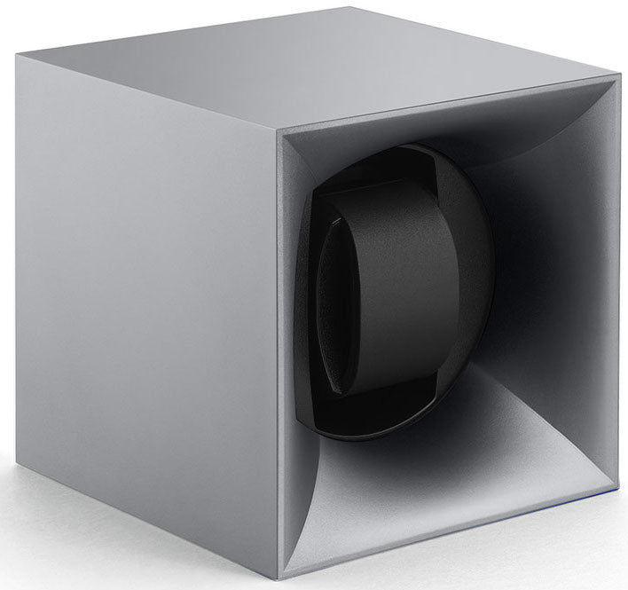 Swiss Kubik Watch Winder Single Startbox Silver - Silver