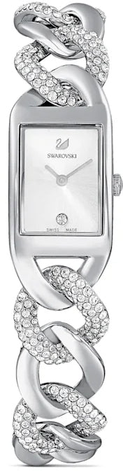 Swarovski Watch Cocktail Bracelet - Silver