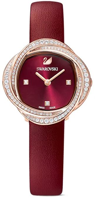 Swarovski Watch Crystal Flower - Red