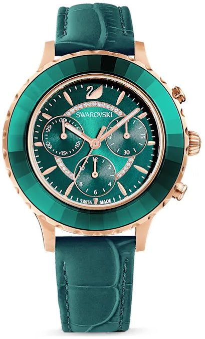 Swarovski Watch Octea Lux Chrono - Green
