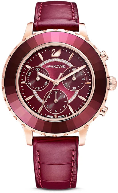 Swarovski Watch Octea Lux Chrono - Red