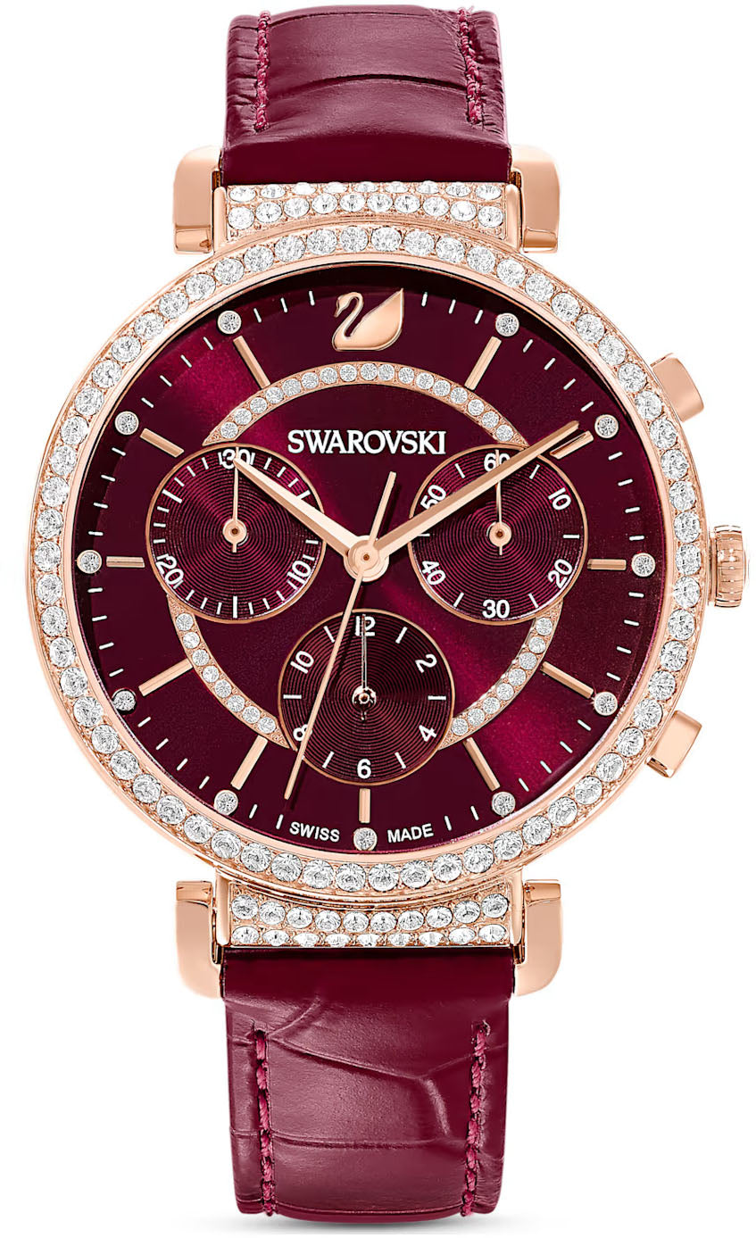 Swarovski Watch Passage Chrono - Red