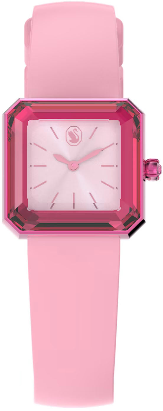 Swarovski Watch Silicone Pink - Pink
