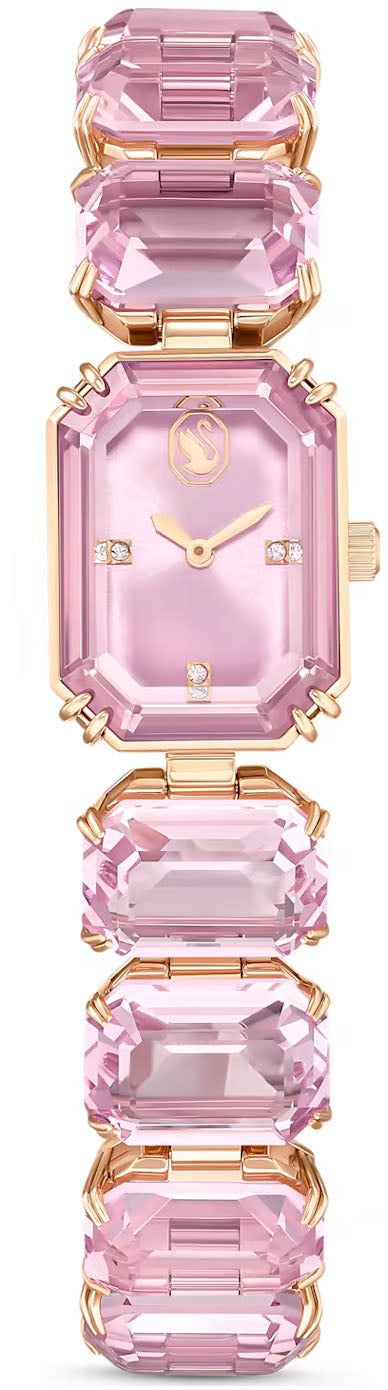 Swarovski Watch Octagon - Pink
