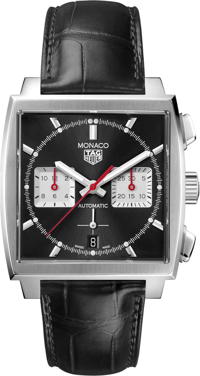 TAG Heuer Watch Monaco Heuer 02 Automatic - Black