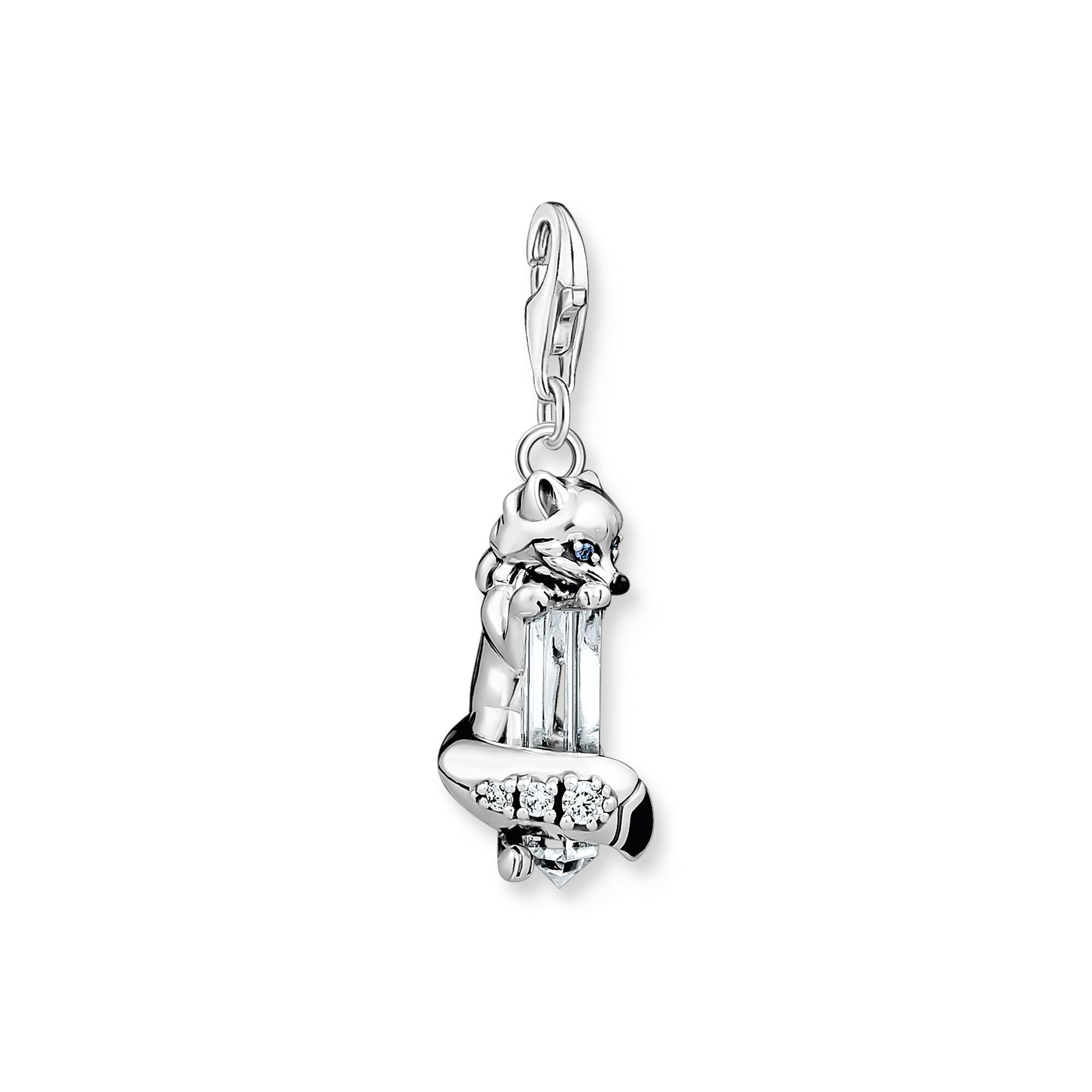 Thomas Sabo Charm Club Sterling Silver Fox Charm - Silver