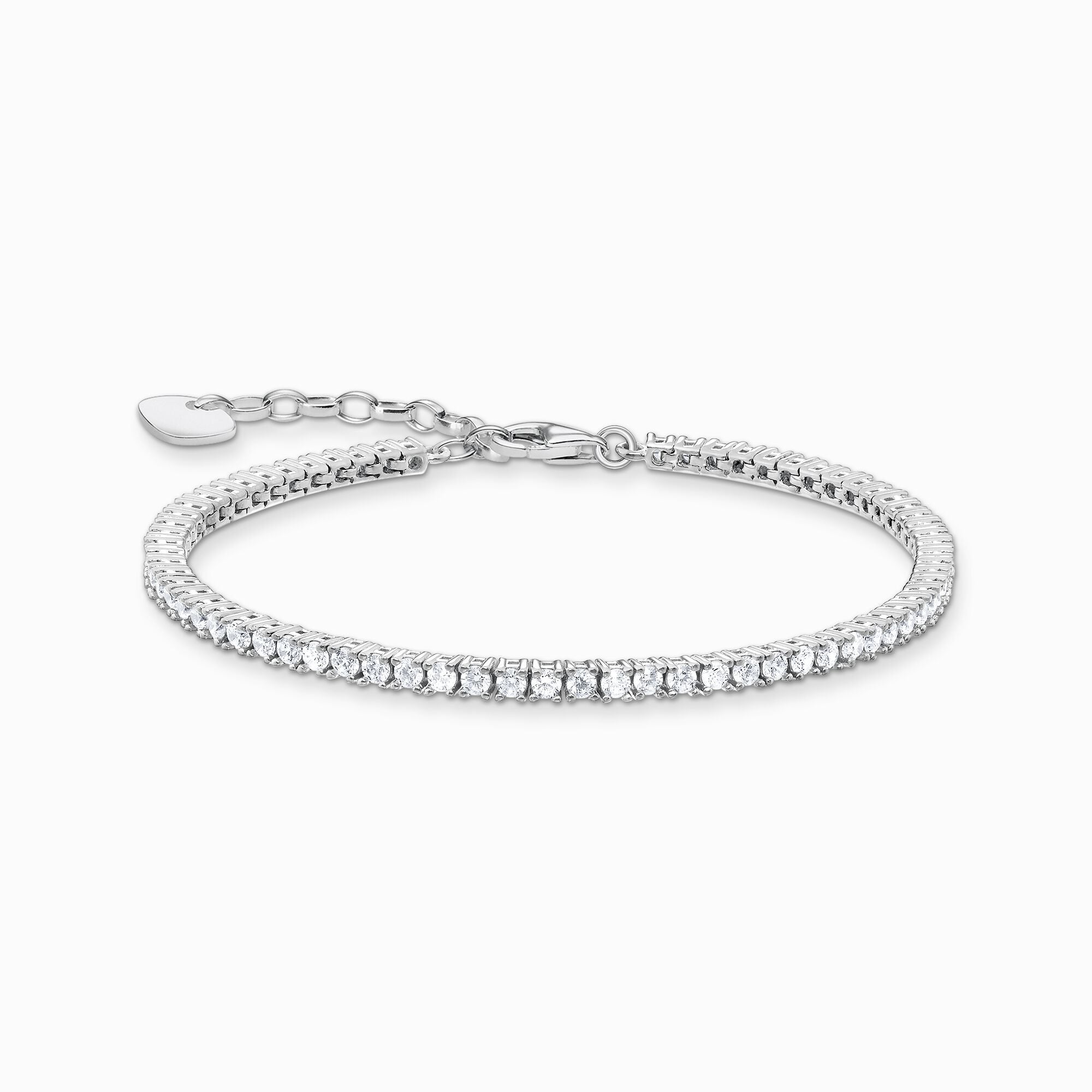 Thomas Sabo Sterling Silver Tennis Bracelet - Silver