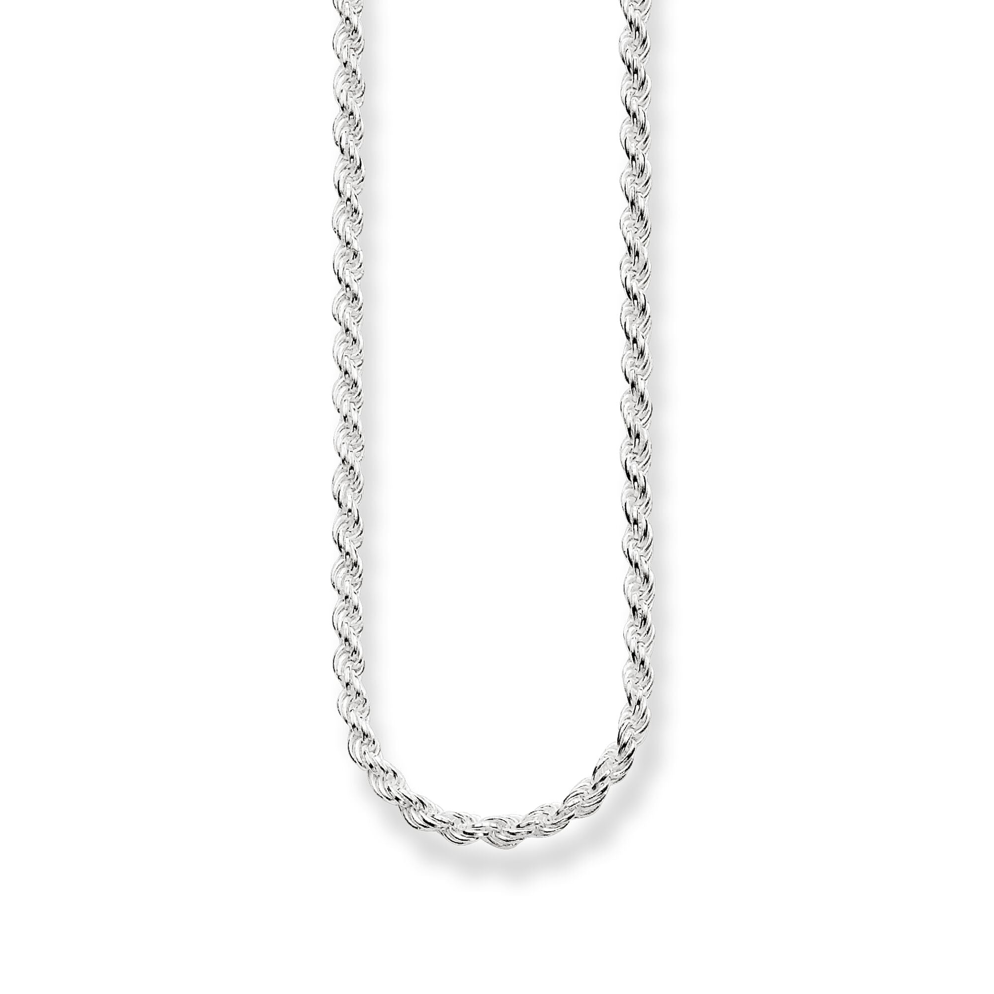 Thomas Sabo Glam And Soul Sterling Silver Cord Chain - Silver