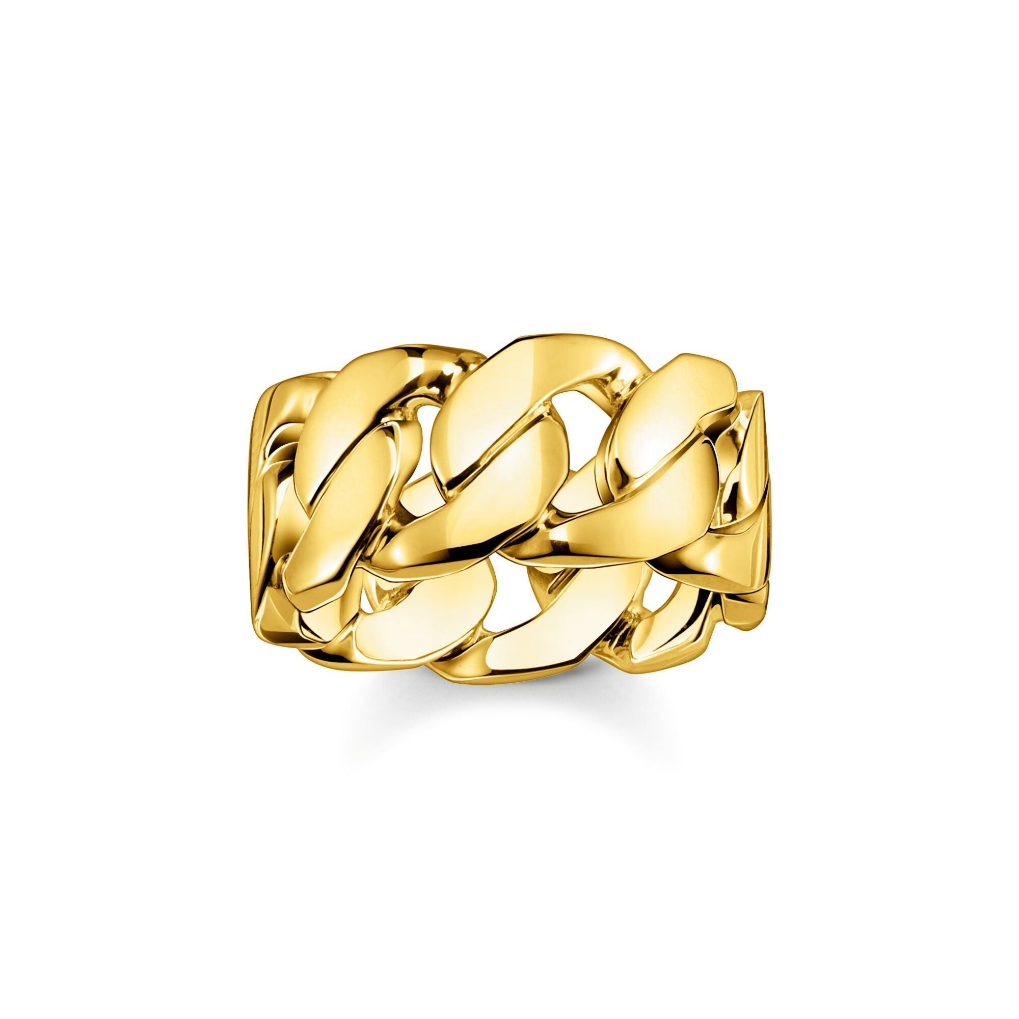 Thomas Sabo Gold Plated Sterling Silver Links Ring - 58