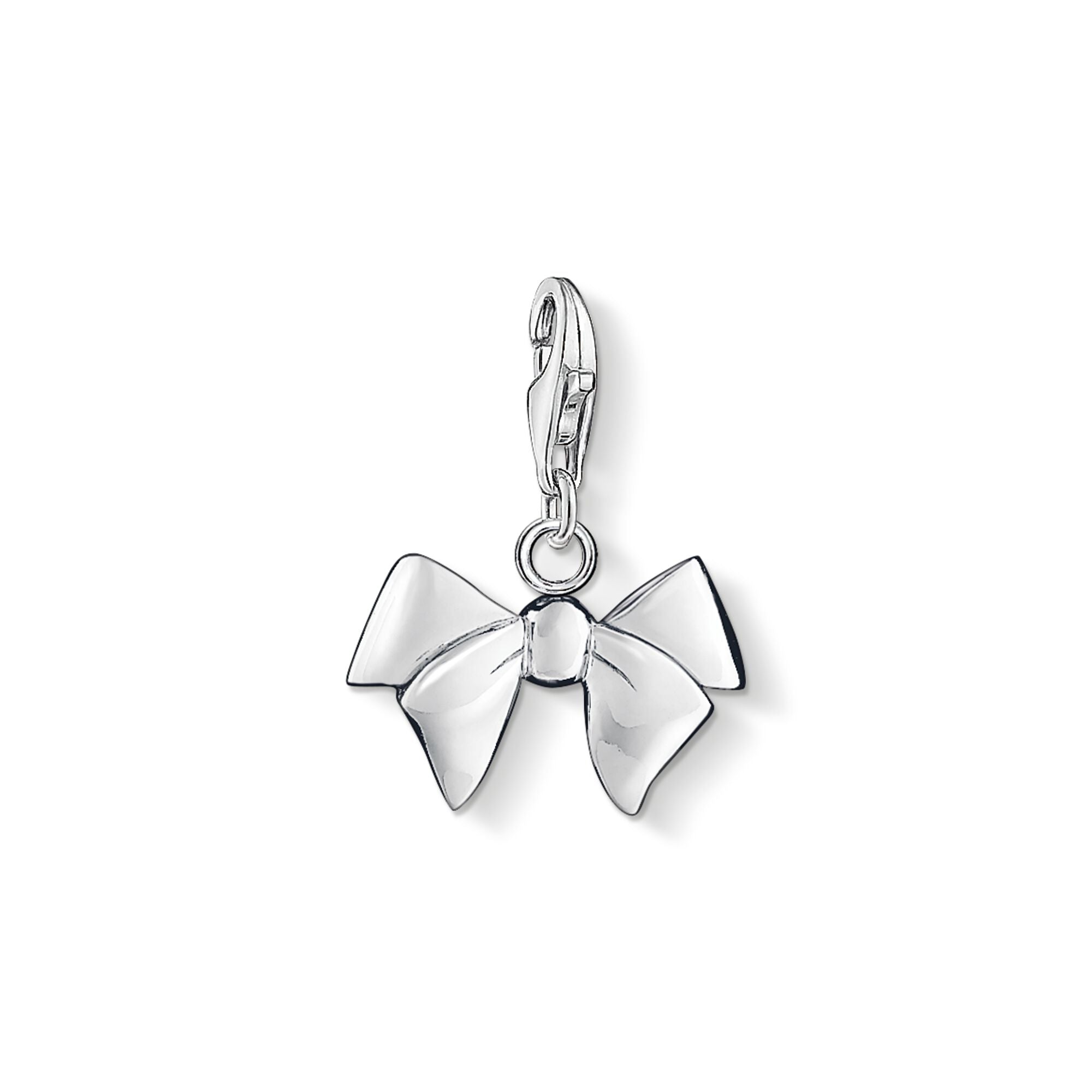 Thomas Sabo Sterling Silver Bow Charm - Silver