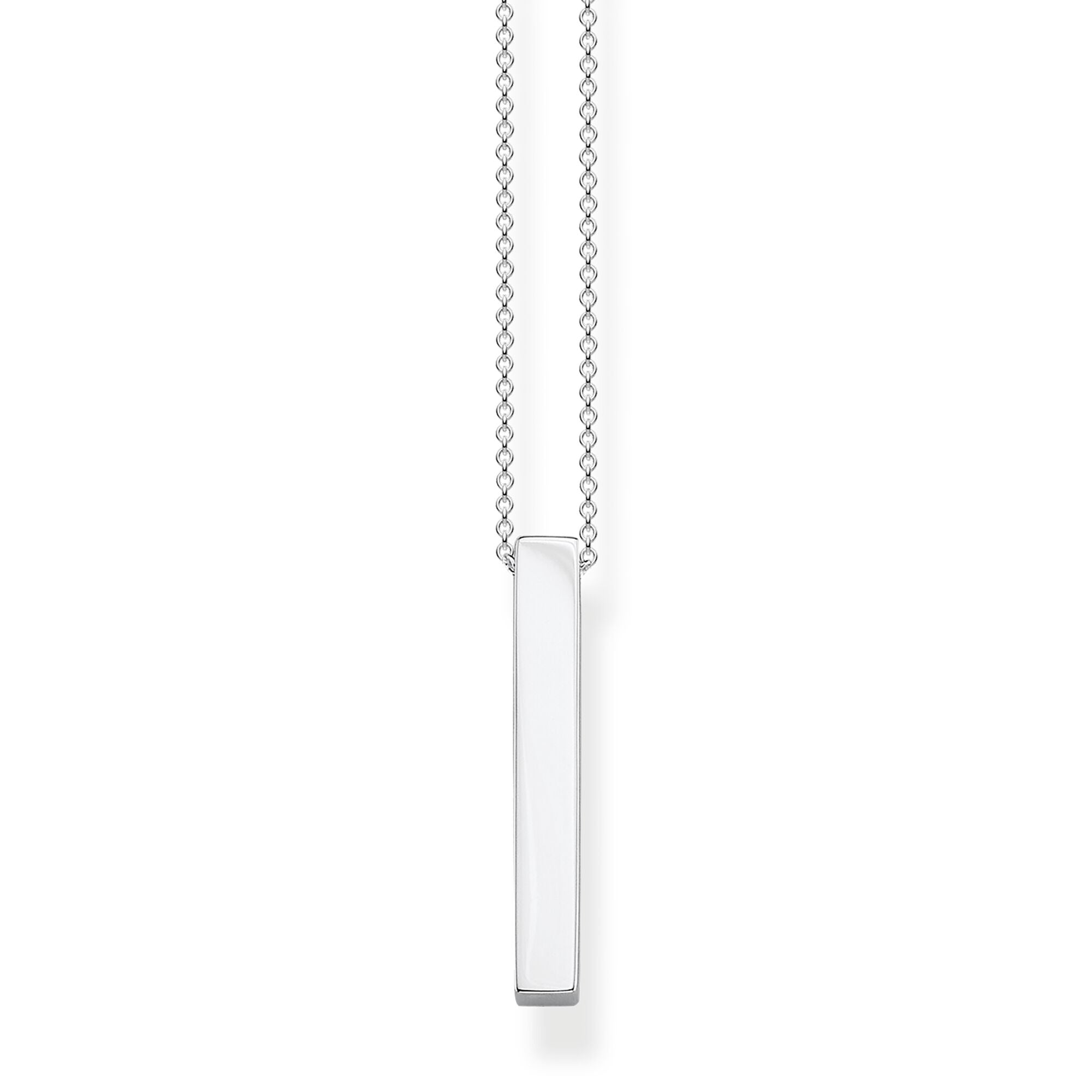 Thomas Sabo Sterling Silver Cuboid Necklace