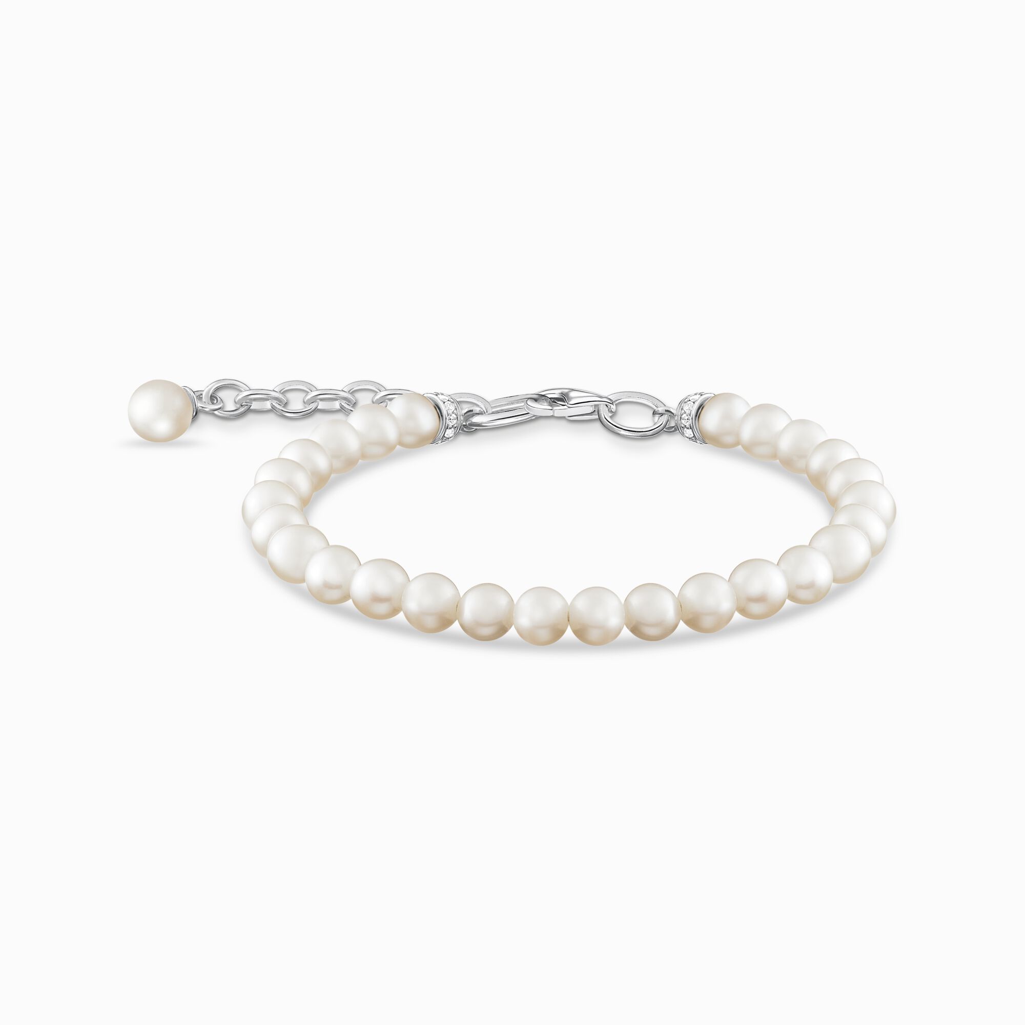 Thomas Sabo Sterling Silver Pearl Bracelet