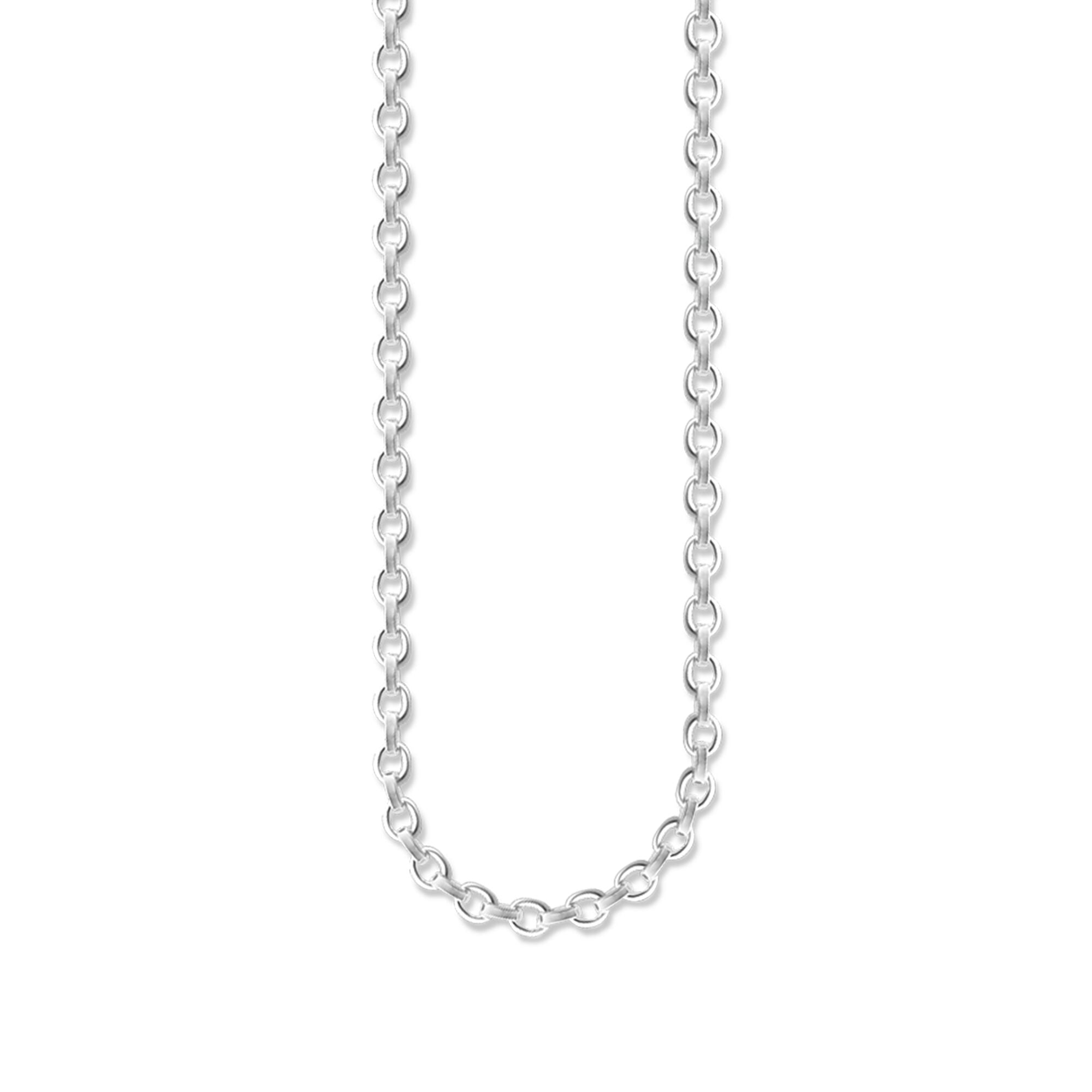 Thomas Sabo Charm Club Sterling Silver Wide Anchor Chain Necklace - 70cm