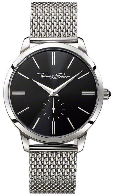 Thomas Sabo Watch Rebel At Heart Mens - Black