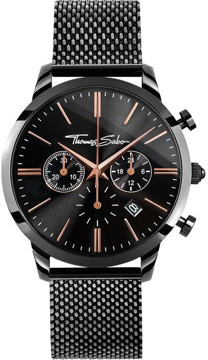 Thomas Sabo Watch Rebel At Heart Eternal Rebel Mens - Black