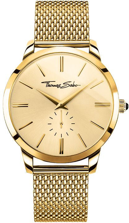 Thomas Sabo Watch Rebel At Heart Mens - Gold