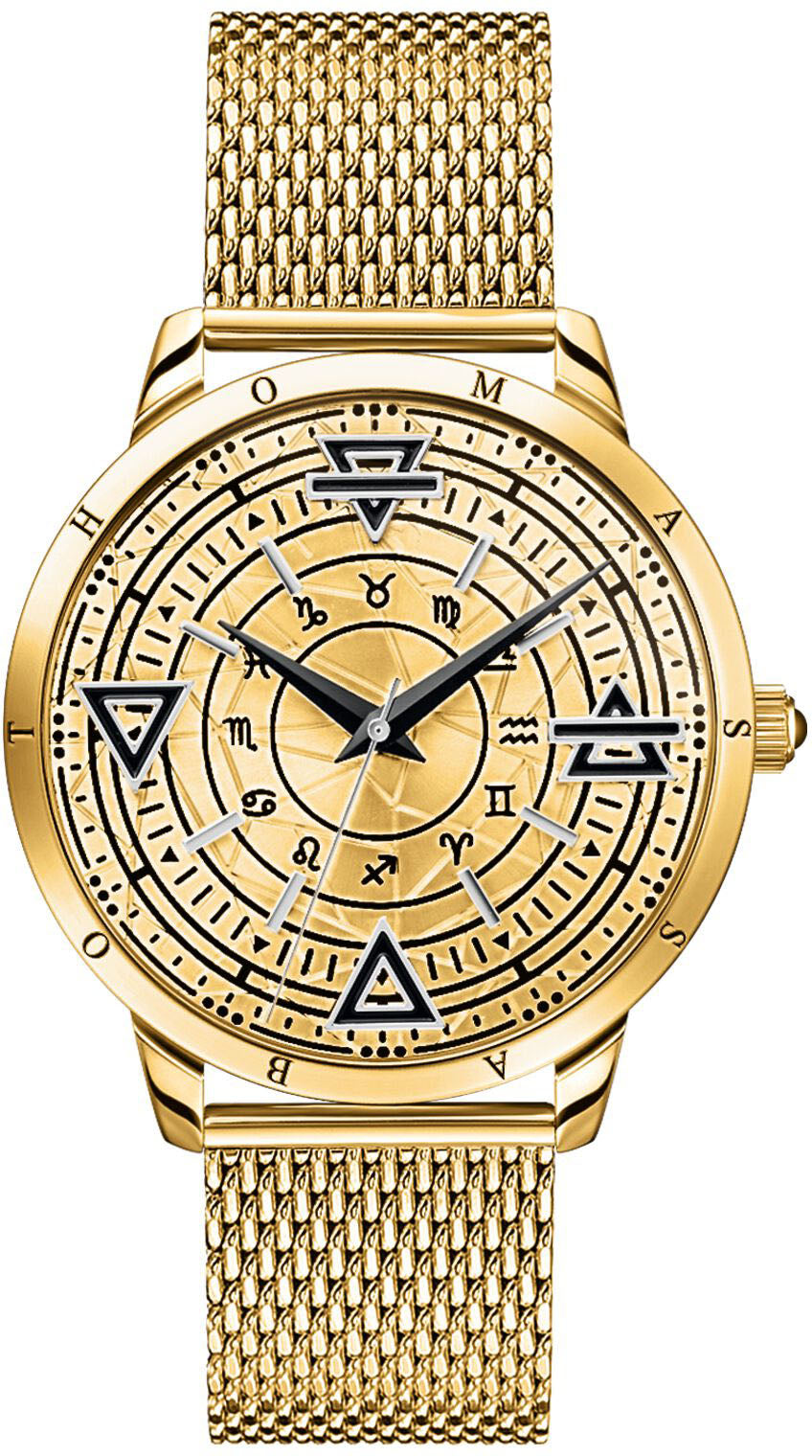Thomas Sabo Watch Elements Of Nature Mens - Gold