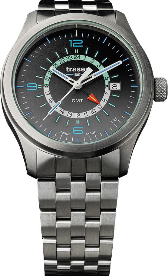 Traser H3 Watch Active Lifestyle P59 Aurora GMT Anthracite - Grey