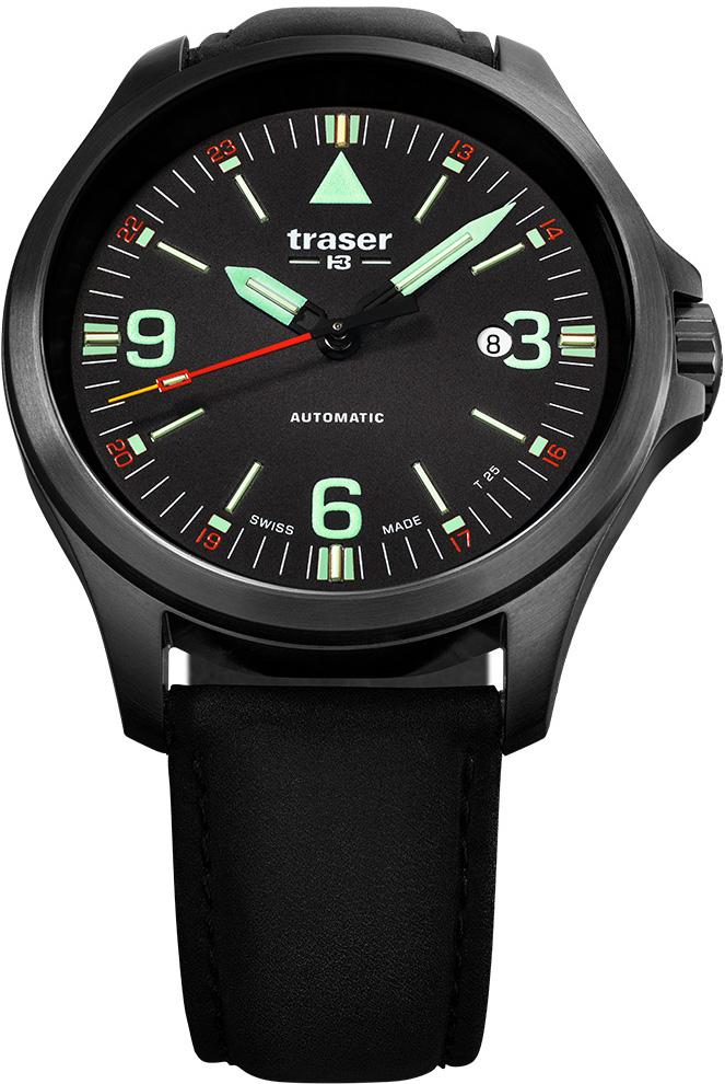 Traser H3 Watch Active Lifestyle P67 Officer Pro Automatic Black - Black