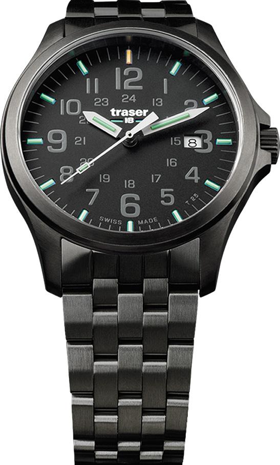 Traser H3 Watch Active Lifestyle P67 Officer Pro GunMetal Black