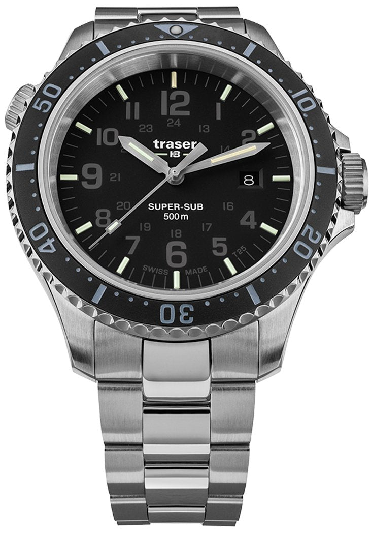 Traser H3 Watch P67 SuperSub Black - Black