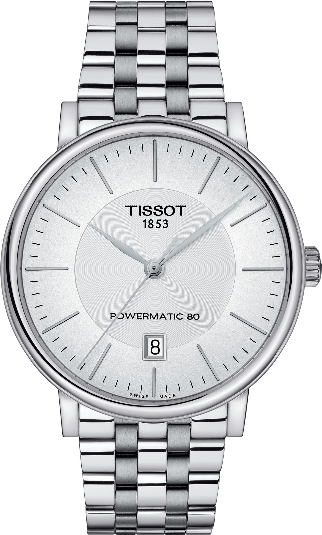 Tissot Watch Carson Gent Auto - White