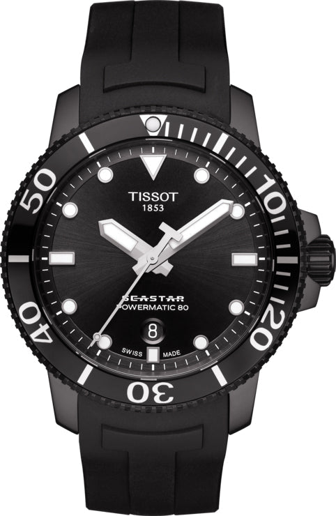 Tissot Watch Seastar 1000 Powermatic 80 - Black