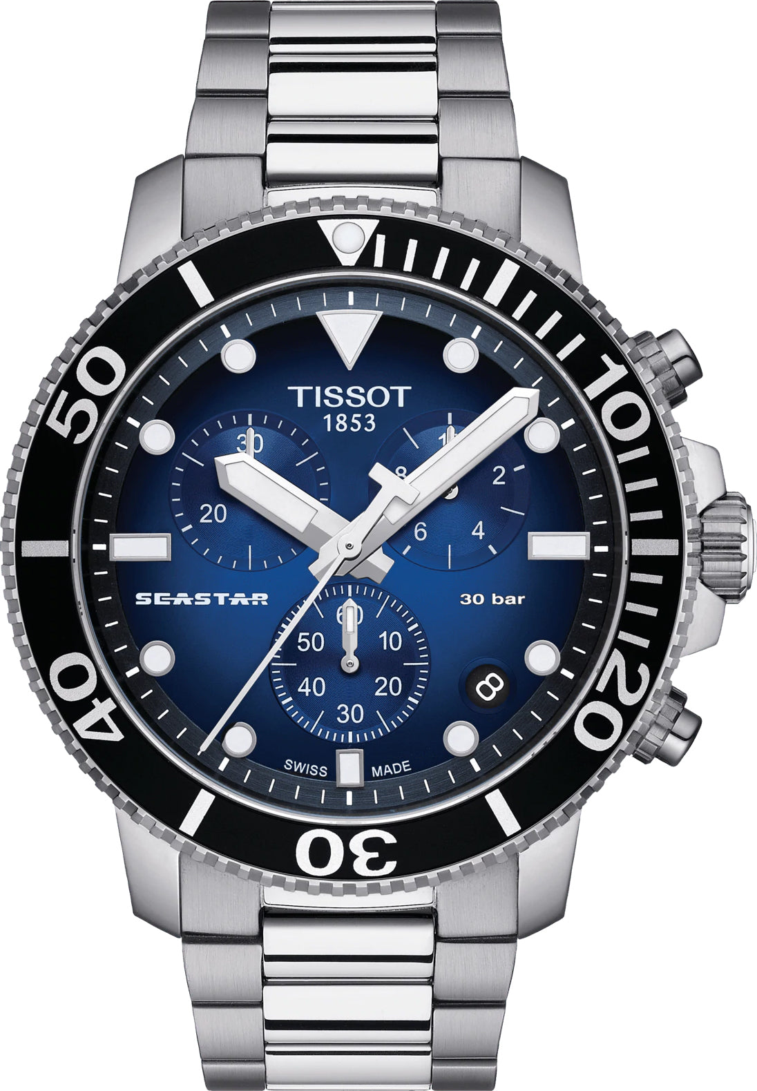 Tissot Watch Seastar 1000 Chronograph - Blue